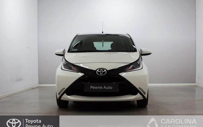 Toyota Aygo cena 38000 przebieg: 47038, rok produkcji 2016 z Włodawa małe 121